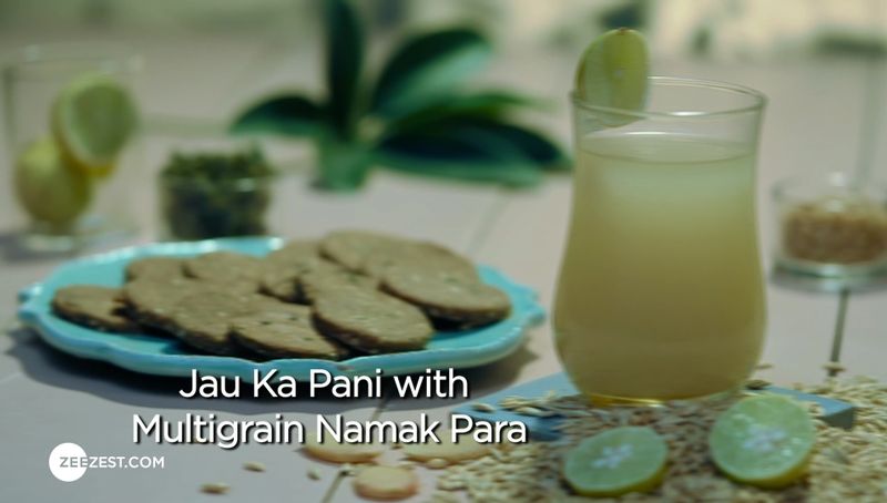 Jau ka Paani with Multigrain Namak Para
